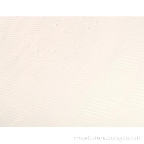 Pure Polyester Jacquard Fabric Waterproof Shower Curtain​